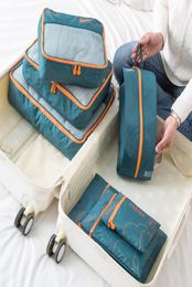 7pcs Portable Travel Storage Bags Clothes Shoes Organizer Cosmetic Toiletry Pouch Luggage Kit Accessories Supplies 2204017086321