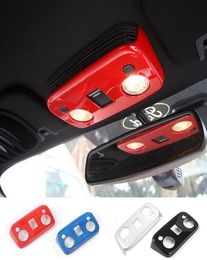 ABS Car Roof Reading Light Panel Cover Decoration For Ford Mustang Interior Accessories3216201