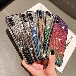 Cell Phone Cases Luxury Bling Glitter Diamond Phone Case For Samsung Galaxy Note 20 10 S23 S22 S21 5G S20 Ultra S20Ultra S20Plus S10 Plus Cover 240423