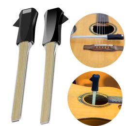 Tools 1PCS Picasso Bow Double Side Guitar Bowing Device Thin Guitar Arco Horse Hair Guitar Bowing Tool Guitar Accessories