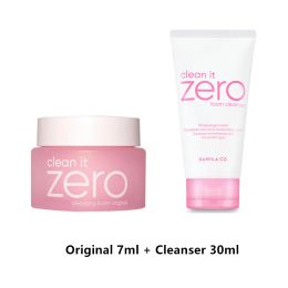 Remover Banila Co. Clean It Zero Cleansing Balm 7ml Cleanser 30ml Makeup Remover Deep Clean Eyes Lips Face Allinone Cleansing