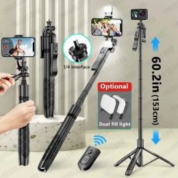 Sticks KEELEAD Wireless Selfie Stick Tripod L16 1530mm Foldable Monopod for Gopro Action Cameras Smartphones iPhone 13 14 Xiaomi