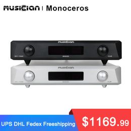 Amplifier Musician Monoceros fully balanced class A power Amplifier XLR RCA R2R Pre amplifier 0.0003% THD 20W HIFI amp with remote control