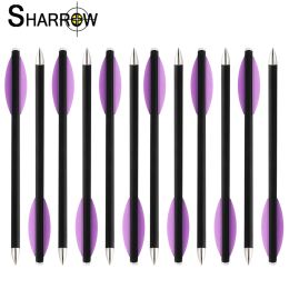 Darts 6/12/24Pcs/ 14.5cm Crossbow Arrows Mixed Carbon Arrows Diameter 6 mm Tip Archery Hunting Shooting Sports Purple Red