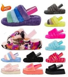 Women Yeah Slide Slippers Slides Sandal oh Soft House Ladies Womens Yellow Blue Red Shoes y Sandaltps7577974