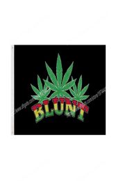 Blunt Leaf Rasta Reggae Jamaica Music Flag 90 x 150cm 3 x5ft Custom Banner Metal Holes Grommets can be Customized86470862450577