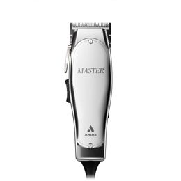 Professional Master Hair Trimmer with Adjustable Carbon Steel T-Blade for Precise Haircuts - Silver Finish, Salon-Quality Grooming Tool for Men and Women