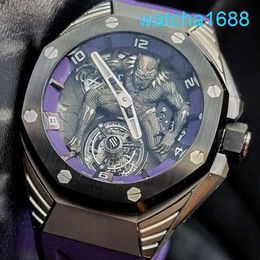 AP Movement Wrist Watch 26620 IO in 2021 OO D077CA.01 Abbe Royal Oak Concept Titanium Metal Ceramic Manual Mechanical Mens Watch 26620IO.OO.D077CA.01