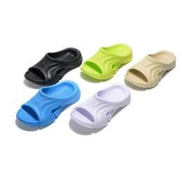 Designer Pool Slides Slippers For mens womens Flat Rubber bedroom pantoufle summer house Sandals comfortable ladies sliders shoes Luxe Sandale Triple Black white