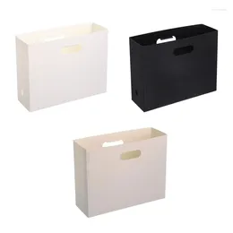 Storage Bags Folding Basket Book Organizer Box Desktop Finishing Office Students For Creative File CASE Drop