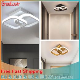 Ceiling Lights Modern Acrylic Led Lamp Home Appliance Decor Lighting Surface Mounted Balcony Corridor Indoor Bedroom Aisle Luminaire