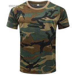 Men's T-Shirts Military Camouflage T Shirt for Men 3D Printing Jungle Desert Russian Soldier T-shirts Oversized Quick Dry Tops Short Sleeve TeeL2404