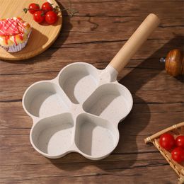 Plum Blossom 5 Hole Breakfast Pot Medical Stone Non-stick Pan Special Fried Egg Non-stick Pan Cake Pan