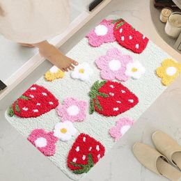 Carpets Bathroom Doormat Convenient Comfortable Touch Floor Mat Easy-Care Carpet Machine Washable Door Bedroom Supply