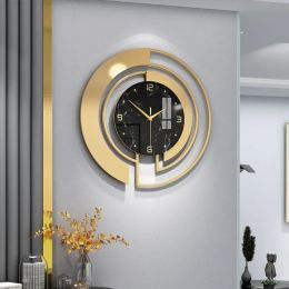 Clocks Living Room Light Luxury Wall Clock Fashion Home Clocks Watch Home Decoration Pendant Hotel Lobby Wall Hanging Watch Decor Clock