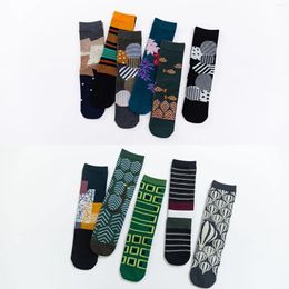 Stage Wear Autumn And Winter 20 Straight Plate Medium Tube Socks For Men Women Couples Comfortable Cotton Mandarin Duck