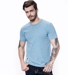 Mens T-shirt Summer Cotton White Solid T Shirt Clothing Causal O-neck Basic Black Tshirt Male High Quality Classical Tops 240417