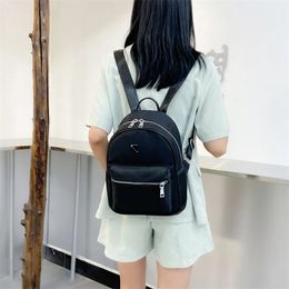 Brand Designer Backpack for Women's Backpacks Canvas Small Size women Back Pack Bag Triangle bag Travel Tote computer bags Business bag Large capacity package