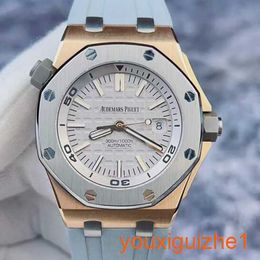 AP Timeless Wrist Watch Royal Oak Offshore Series 15711OI Limited Edition 300 Meter Deep Diving