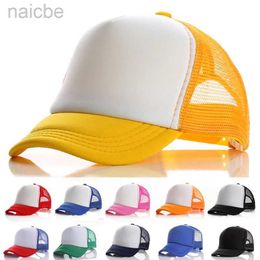 Caps Hats Baseball Cap For Kids Baby Girl Boy Spring Summer Visors Cap Adjustable Sport Hats Children Outdoor Sun Hat Casual Mesh Caps d240425