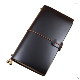 Pcs Vintage Notebook Journal Leather Cover Diary Genuine Travel Sketchbook Planner