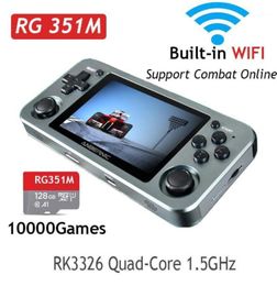 Portable Game Players ANBERNIC RG351M RG351P Retro Aluminium Alloy Shell 2500 Console RG351 Handheld Player12412882