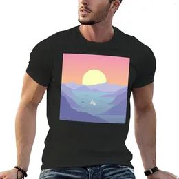 Men's Polos Surfaces Horizon Cover T-Shirt Black T Shirts Blank Man Clothes Fitted For Men