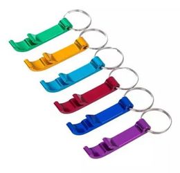 Portable Mini Opener Keychain Aluminum Alloy Beer Bottle Can Openers Creative Key Chain Kitchen Bar Tool Accessaries ZYY3108055