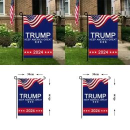 Flags Election Banner 2024 Trump Garden Campaign for Flag President US Banners Keep America Great s LL