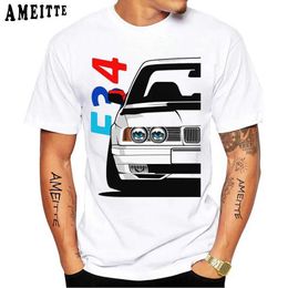 Men's T-Shirts Drive The Legend Germany EUDM E34 M5 E30 E36 Car Classic T-Shirt New Summer Men Short Slve Vintage Boy Casual Tops White Ts T240425