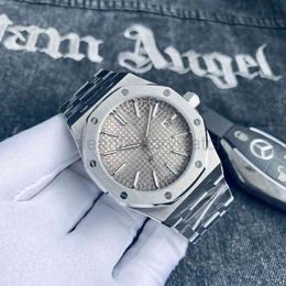 Piquet Audemar audemar Men clean-factory for Luxury Watch Mechanical Watches Fully Automatic a p Steel Band s 15400 Zf Swiss Brand Sport Wristatches