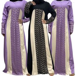 Ethnic Clothing Lace Elegant Abayas Muslim Women Turkey Arab Islamic Dress Plus Size Dubai Kaftan Eid Ramadan Jalabiya Caftan Long Gown