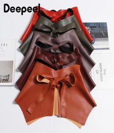 Ремни Deepeel 1pc 243273см 2021 Женская мода корсета Женская талия Cummerbunds Юбка кожа декоративные аксессуары для пояса6444020