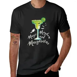 Men's Polos Halloween Magic & Margaritas Adult Party T-shirt Cute Tops Blanks Blouse Mens Funny T Shirts