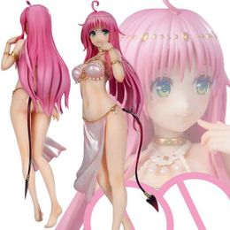 Action Toy Figures NSFW AMAKUNI Hobby JAPAN To Love-Ru Darkness Lala Satalin Deviluke 1/7 PVC Action Figure Toy Adult Collection Model Doll gift Y240425UNXV