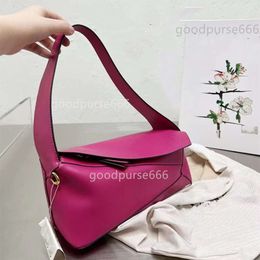 Puzzle Purse Underarm Lady Hobo Designer Loe Colours Shoulder Spain Bag Girl Geometry Lingge One Shoulder Women's Splicing Portable Bags Small Square WDSB