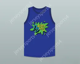 CUSTOM NAY Name Mens Youth/Kids DOUBLE DARE BLUE TEAM BASKETBALL JERSEY TOP Stitched S-6XL