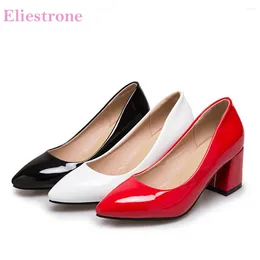 Dress Shoes Brand Soft Red Black Women Nude Formal Pumps Fashion High Heels Lady Bridal PS28 Plus Big Small Size 10 30 45 47