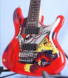 Custom Shop 20TH ANNIVERSARY JS20S Signed Joe Satriani Surfing W Alien Electric Guitar Floyd Rose Tremolo Locking nut JoeSatri8535531