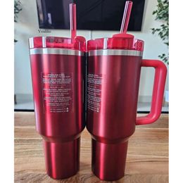 From USA Ship Holiday Red Cobranded Winter Starbacks H OZ Mugs Cosmo Pink Parade Tumblers Car Cups Target Flamingo Valentine S Day Gift GG