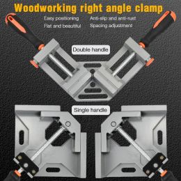 Frames Aluminum Single/double Handle 90 Degree Right Angle Clamp Angle Clamp Woodworking Photo Frame Clip Right Angle Folder Tool