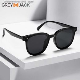 Sunglasses New sunglasses male internet celebrity same polarized female ultra light TR UV resistant Q240425