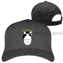 Ball Caps Design Dinosaur Jr Cow Baseball Cap Men Women Trucker Hats Fashion Adjustable