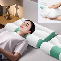 Pillow Memory Foam Pillows Butterfly Shaped Relaxing Cervical Slow Rebound Neck Pillow Pain Relief Sleeping Orthopaedic Pillow Bedding