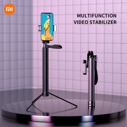 Sticks Xiaomi Metal Selfie Stick Handheld Video Shooting Gimbal Stabiliser Bluetooth Remote Control Automatic Balance Selfie Stick