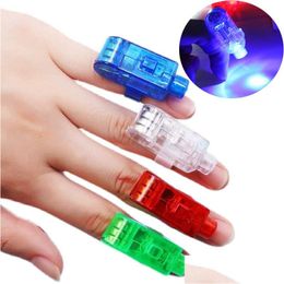 Party Decoration Mini Led Finger Lights Small Size Toy Night Whole Pl On Off Laser Drop Delivery Home Garden Festive Supplies Event Otc5I