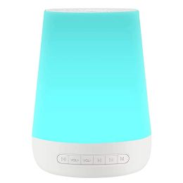 Monitors White Noise Machine Baby Sleep Sound Machine Colorful Night Lights 28 Soothing Sounds 30min/60min/90min Timer