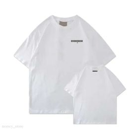 Esse Tshirt Mens T Shirt Designer T Shirts Summer Fashion Simplesolid Black Letter Printing Couple Top White Men Tshirt Casual Loose Women Es Tees 867