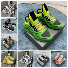 Y3 Kaiwa Black Warrior Platform Men Shoes Running Leathe Casual Couple Cowhide Breathable Tennis Sneakers