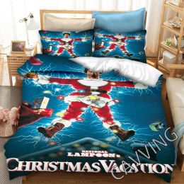 Pillow NATIONAL LAMPOONS CHRISTMAS VACATION 3D Printed Bedding Set Duvet Covers & Pillow Cases Comforter Quilt Cover (US/EU/AU Sizes